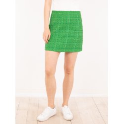 Neo Noir - Nederdel - Helmine Boucle Skirt Green