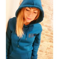 FAN - Hoodie, Petrol