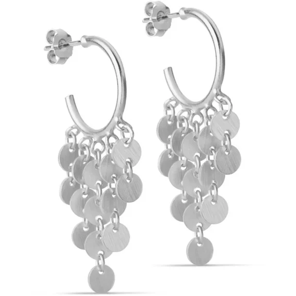 Enamel - Hoops Waterdrops - Slv