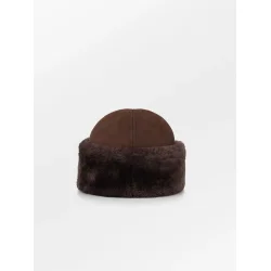 Beck S�ndergaard - Hue - Dora Shearling Hat - Brun