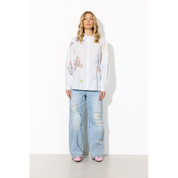 Hunk�n - Skjorte Sasha Shirt - White