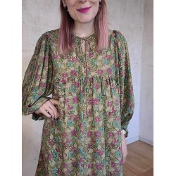 Relove And Roses - Sally Mini Kjole - Grn