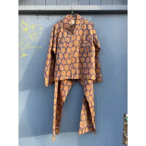 Craft Sisters - Pyjamas Blockprint - India Blue