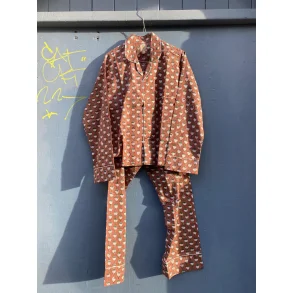 Craft Sisters - Pyjamas Blockprint - Chocolate