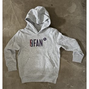 �FAN - Hoodie b�rn, gr�