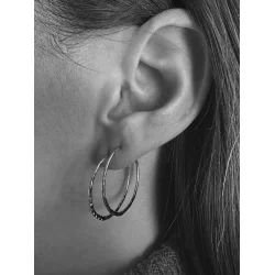 Pico Copenhagen - Alma Hoops - Slv &amp; Forgyldt