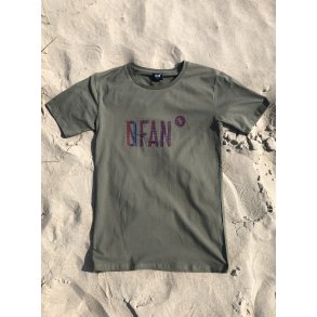 FAN - T-shirt - Logo Mrk Oliven