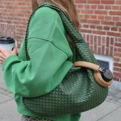 By Str - Maria Taske - Slv/cognac/army/mrke brun