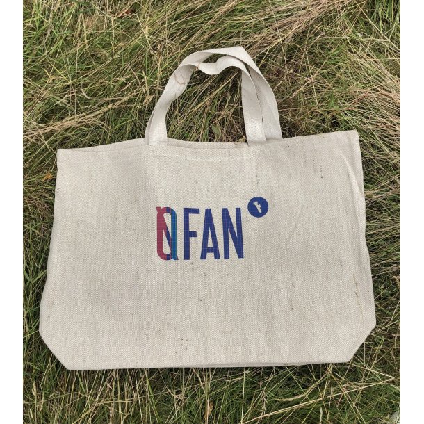 FAN - Stor Strandtaske - kologisk bomuld