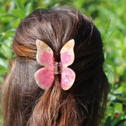 By Str - Hrklemme - Nlde Sommerfugl - Rosa