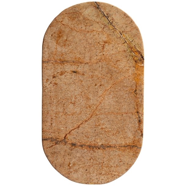 Au Maison - Ovalt Fad Marmor - 23 x 12 cm.