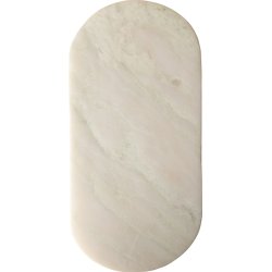 Au Maison - Ovalt Fad Marmor - 30 x 15 cm.