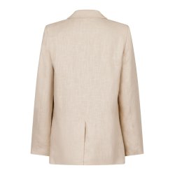 Neo Noir - Blazer - Ivery Linen Blazer - Sand