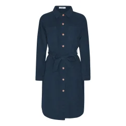 Amaze Cph - Kjole Kim Corduroy - Petrol