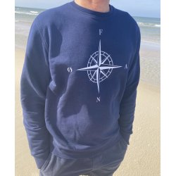 FAN - Crewneck - Kompas Navy