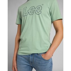  Lee - T-Shirt Wobbly Logo Tee - Granite Green