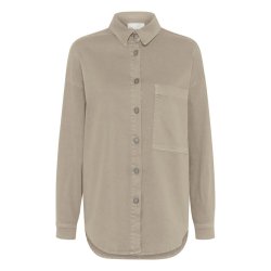 My Essential Wardrobe - Skjorte - LaraMW Shirt Silver Sage wash