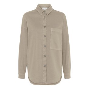 My Essential Wardrobe - Skjorte - LaraMW Shirt Silver Sage wash