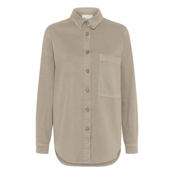My Essential Wardrobe - Skjorte - LaraMW Shirt Silver Sage wash
