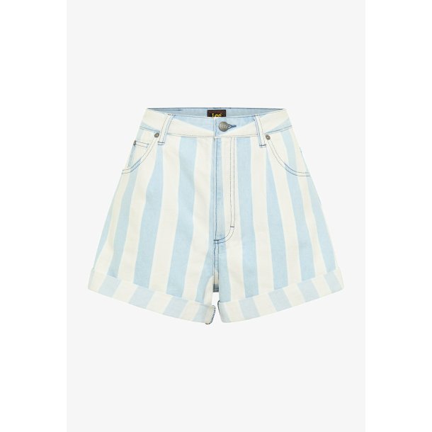 Lee - Shorts - Pleated Shorts - Mid Stripe