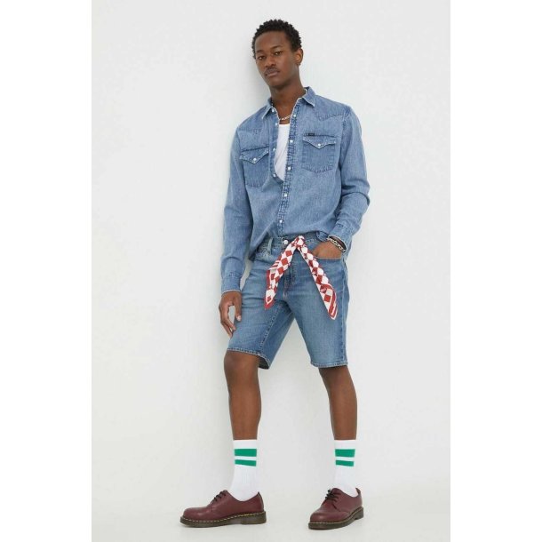 Lee - Skjorte Regular Western - Shasta Blue