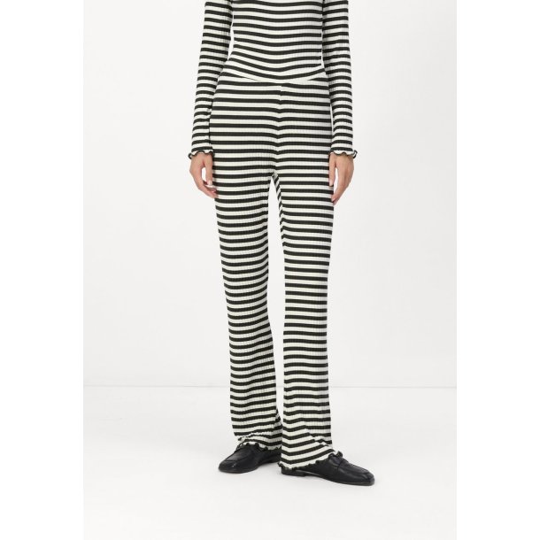 Mads Nrgaard - Bukser/Leggings - 5x5 Stripe Lonnie - Rosin/Vanilla Ice