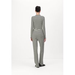 Mads Nrgaard - Bukser/Leggings - 5x5 Stripe Lonnie - Rosin/Vanilla Ice