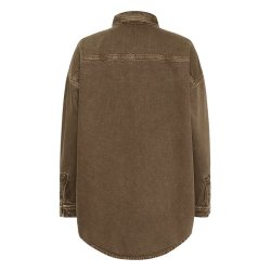 My Essential Wardrobe - Skjorte Malo - Tobacco Brown Washed