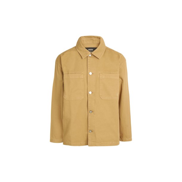 Mads Nrgaard - Overshirt - Twill Mark Shirt - Kelp