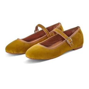 Atone - Mary Jane Ballerina - Mustard
