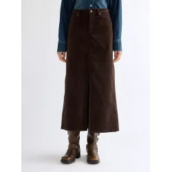 Wrangler - Nederdel - Maxi Skirt - Chocolate Torte