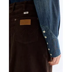 Wrangler - Nederdel - Maxi Skirt - Chocolate Torte