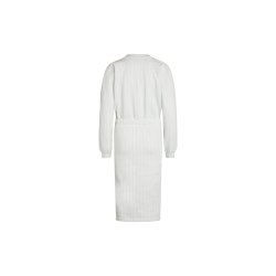 Mads Nrgaard - Kjole Moon Dress - Snowwhite/Silver