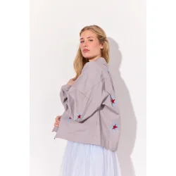 Hunk�n - Jakke Electra Shirt - Grey