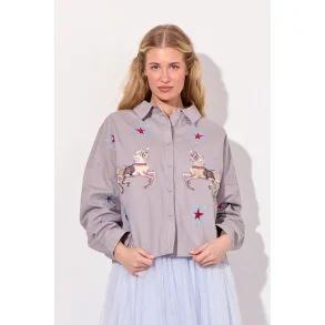 Hunk�n - Jakke Electra Shirt - Grey