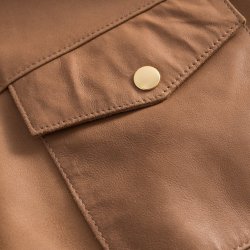 Depeche - Skindskjorte 50248 - Camel