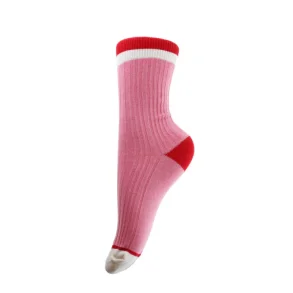 By St�r - Str�mper - Rosa/R�d/R�hvid