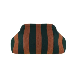 By Str - Alba Clutch - Brun/Flaskegrn