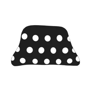 By Str - Alba Clutch - Prikker Sort/Hvid