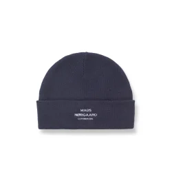 Mads Nrgaard - Hue - Isak Ambas Logo Beanie - Parisian Night