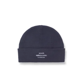 Mads Nrgaard - Hue - Isak Ambas Logo Beanie - Parisian Night