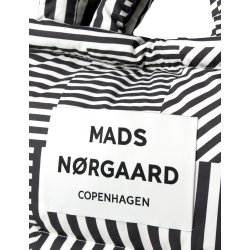 Mads Nrgaard - Taske - Dream Pillow Bag - Stripe Play AOP/Black