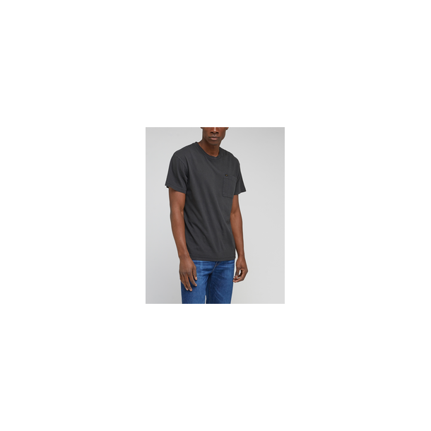 Lee - T-Shirt - Relaxed Pocket Tee - Washed Black