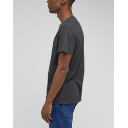 Lee - T-Shirt - Relaxed Pocket Tee - Washed Black