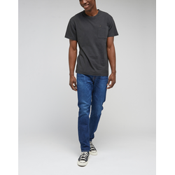 Lee - T-Shirt - Relaxed Pocket Tee - Washed Black