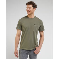 Lee - T-Shirt - Relaxed Pocket Tee - Olive Grove