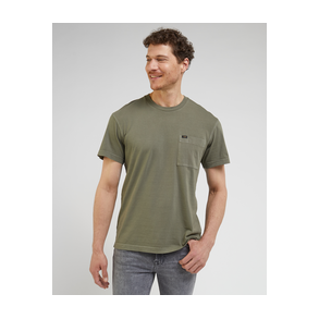 Lee - T-Shirt - Relaxed Pocket Tee - Olive Grove