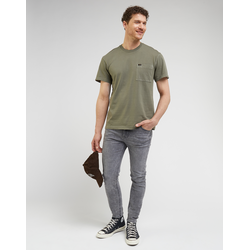 Lee - T-Shirt - Relaxed Pocket Tee - Olive Grove