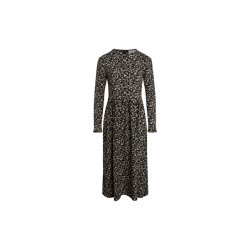 Mads Nrgaard - Kjole Pollux Docca Dress - Parchment/Black