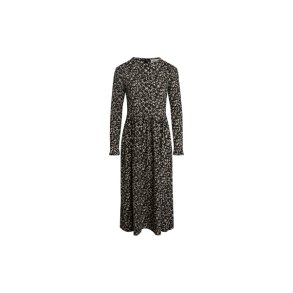 Mads Nrgaard - Kjole Pollux Docca Dress - Parchment/Black